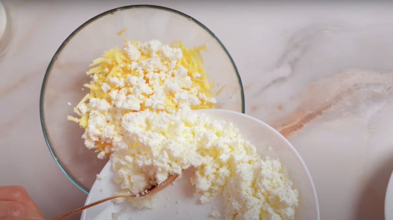 рецепт сирного коржика