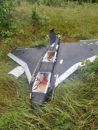 дрон впав у литві