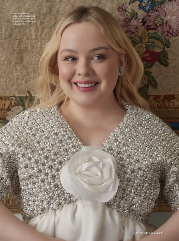 Акторка Нікола Коклан. Фото: Harper's Bazaar UK