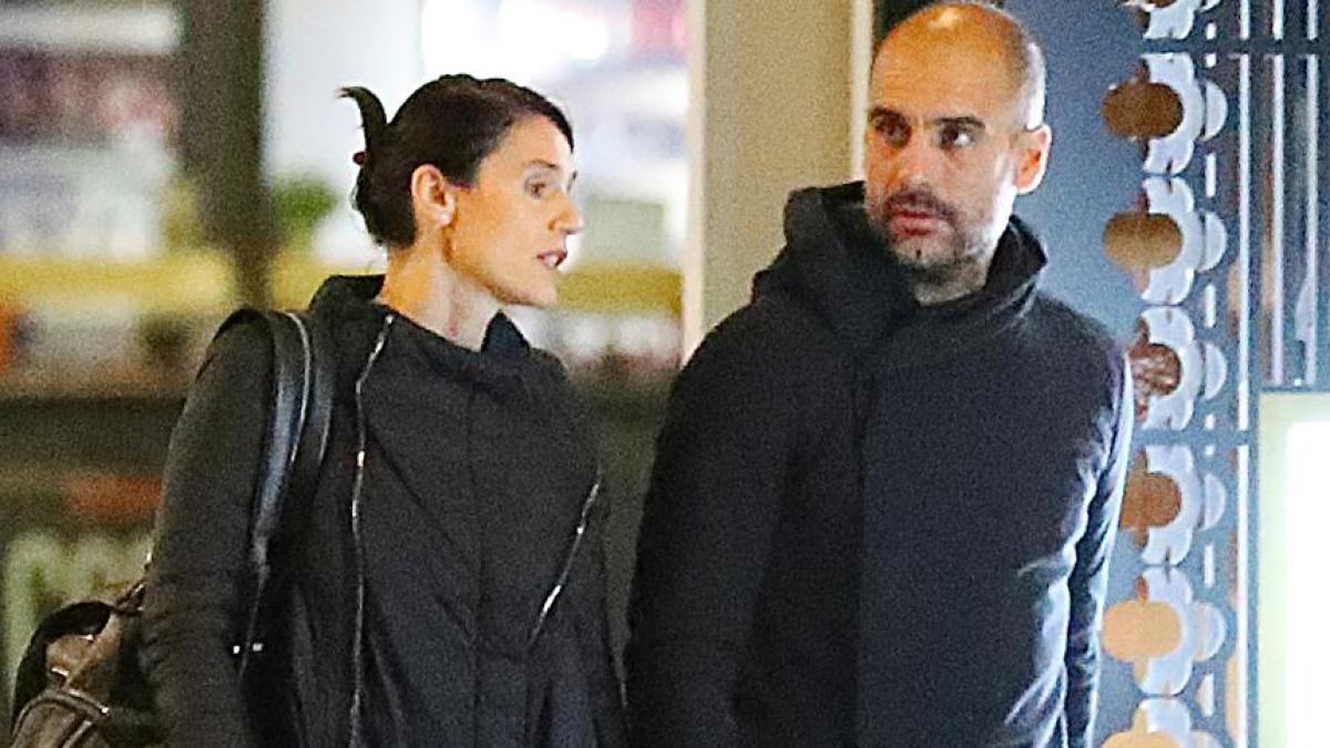 Хосеп Гвардиола с женой