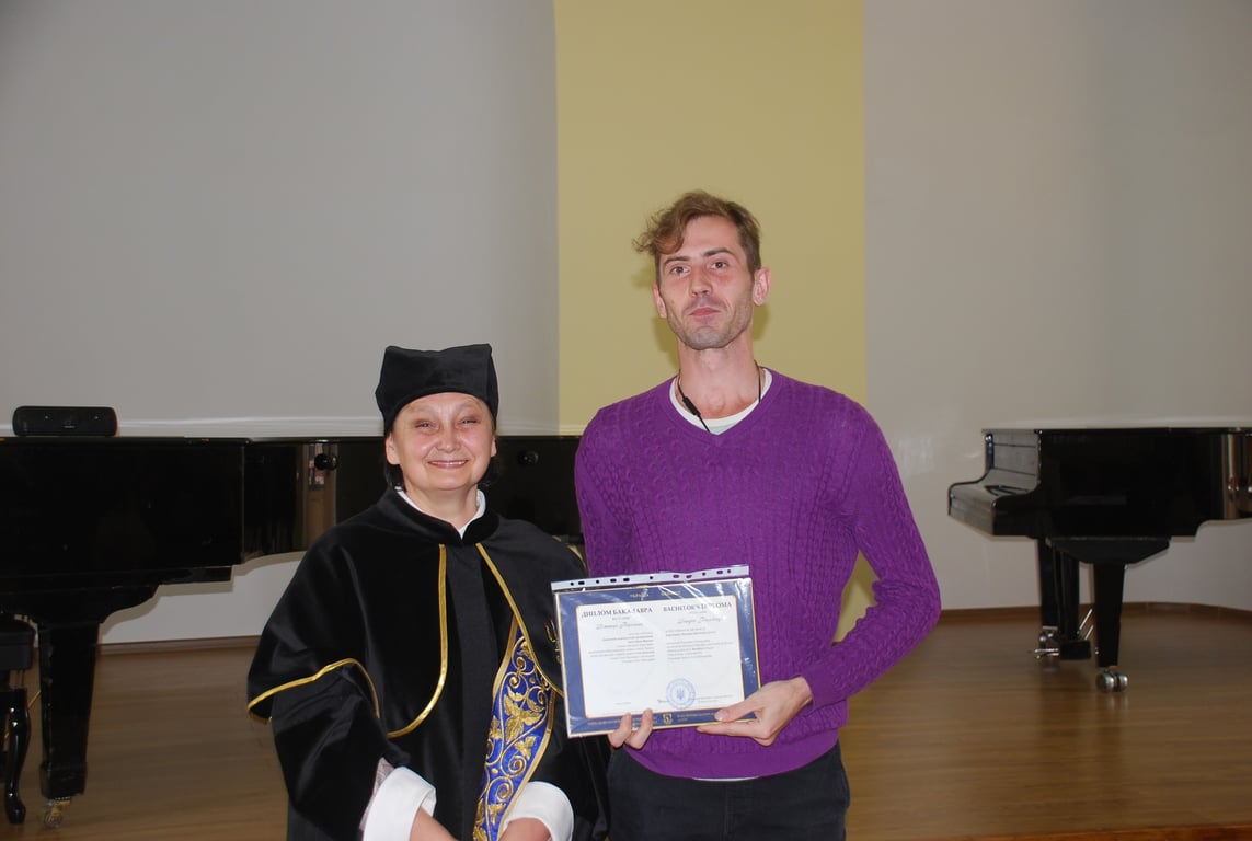 Дмитро Пасічник в університеті