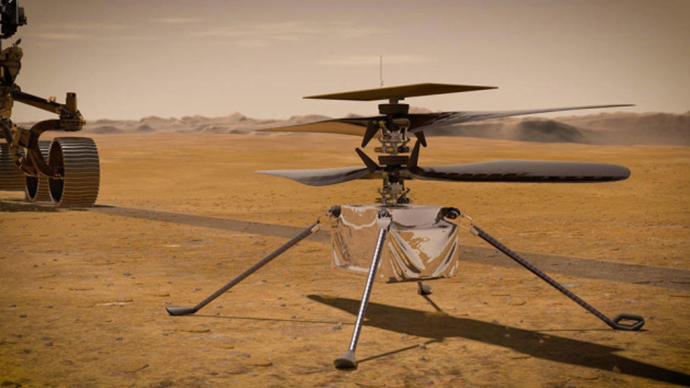 Марсіанський гелікоптер NASA зробив нові світлини Червоної планети