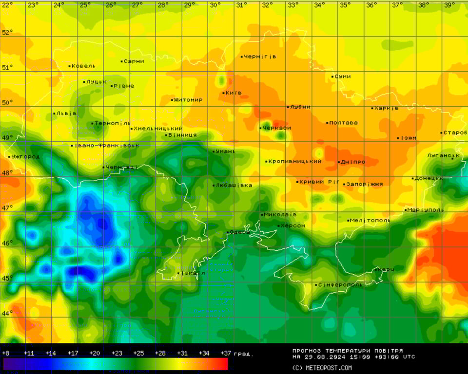 Спека в Україні залишається, проте будуть і дощі — яку погоду прогнозують на сьогодні - фото 2