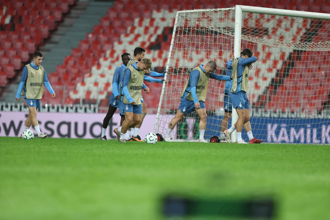 Игроки киевского Динамо