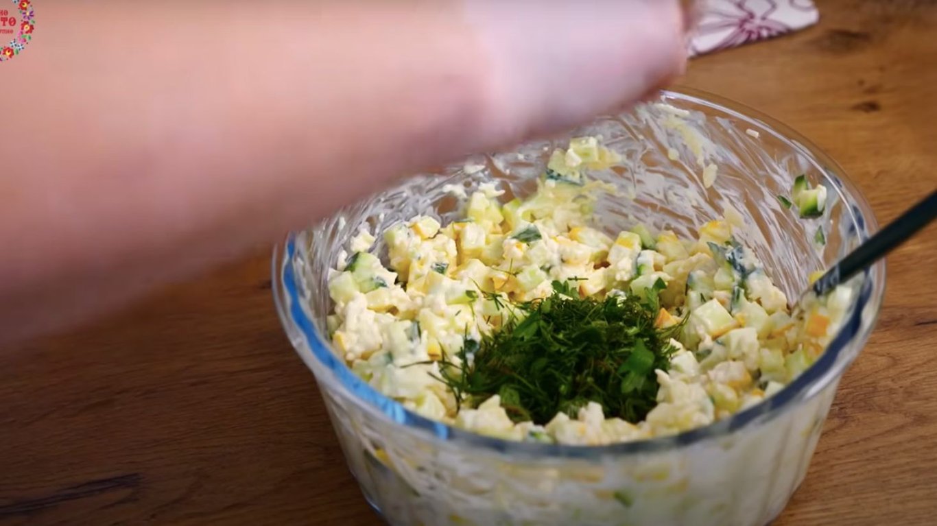 быстрый и вкусный рецепт салата из огурцов и кабачков