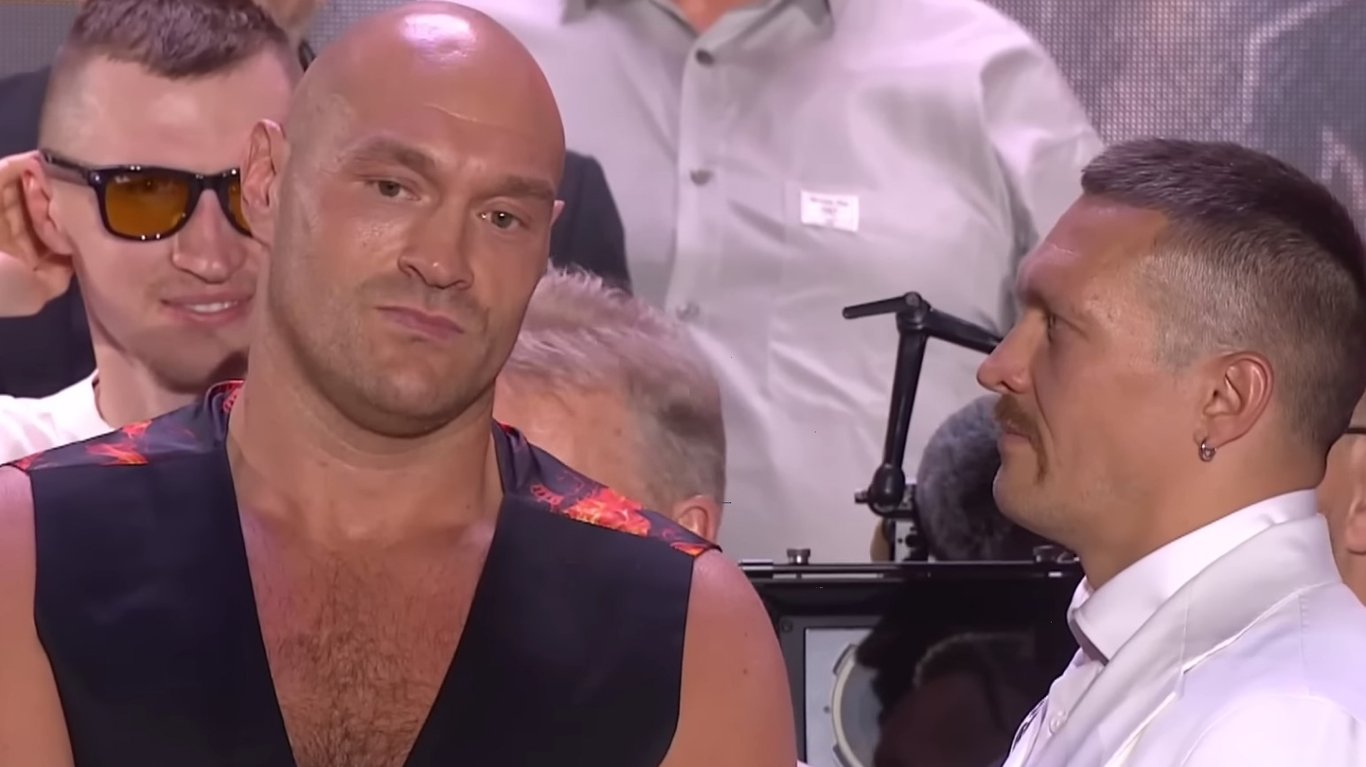 Тайсон Ф'юрі та Олександр Усик