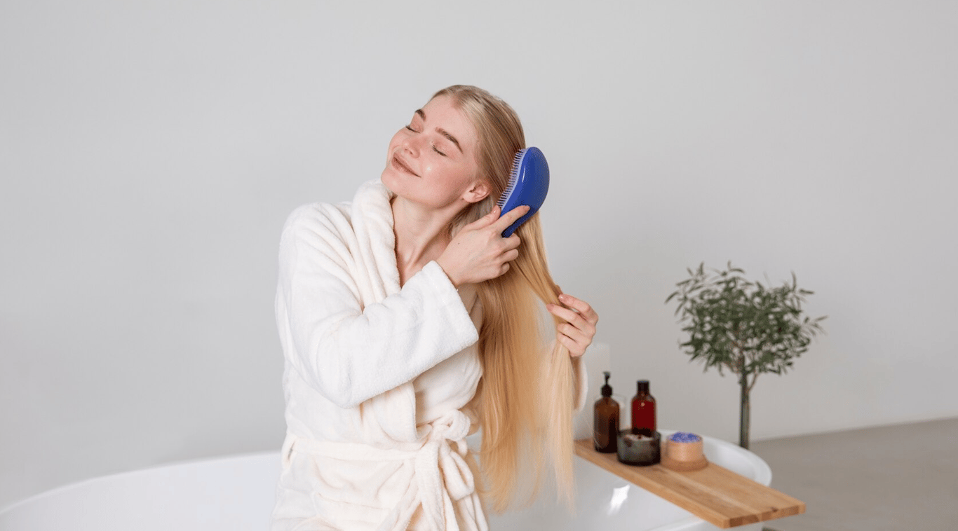 To protect your hair in summer, you should use special products