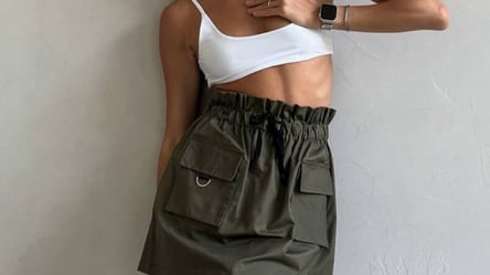 Autumn trend — cargo skirt in stylish combinations - 285x160
