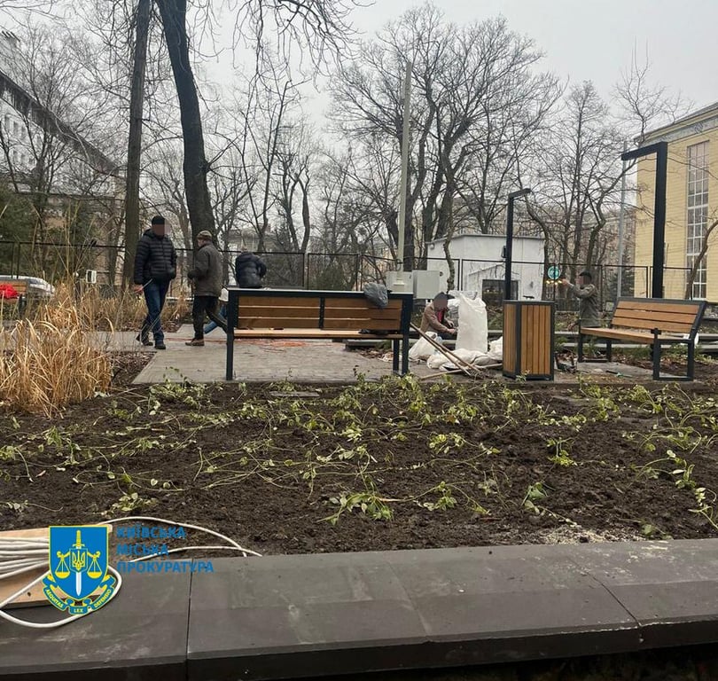 Сквер Київ ремонт