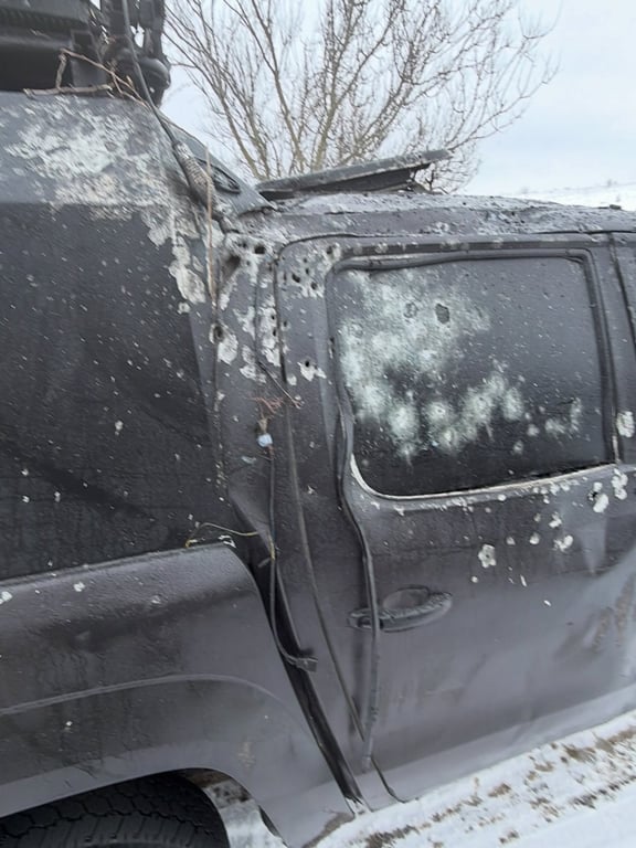 Росія атакували автомобіль на Харківщині