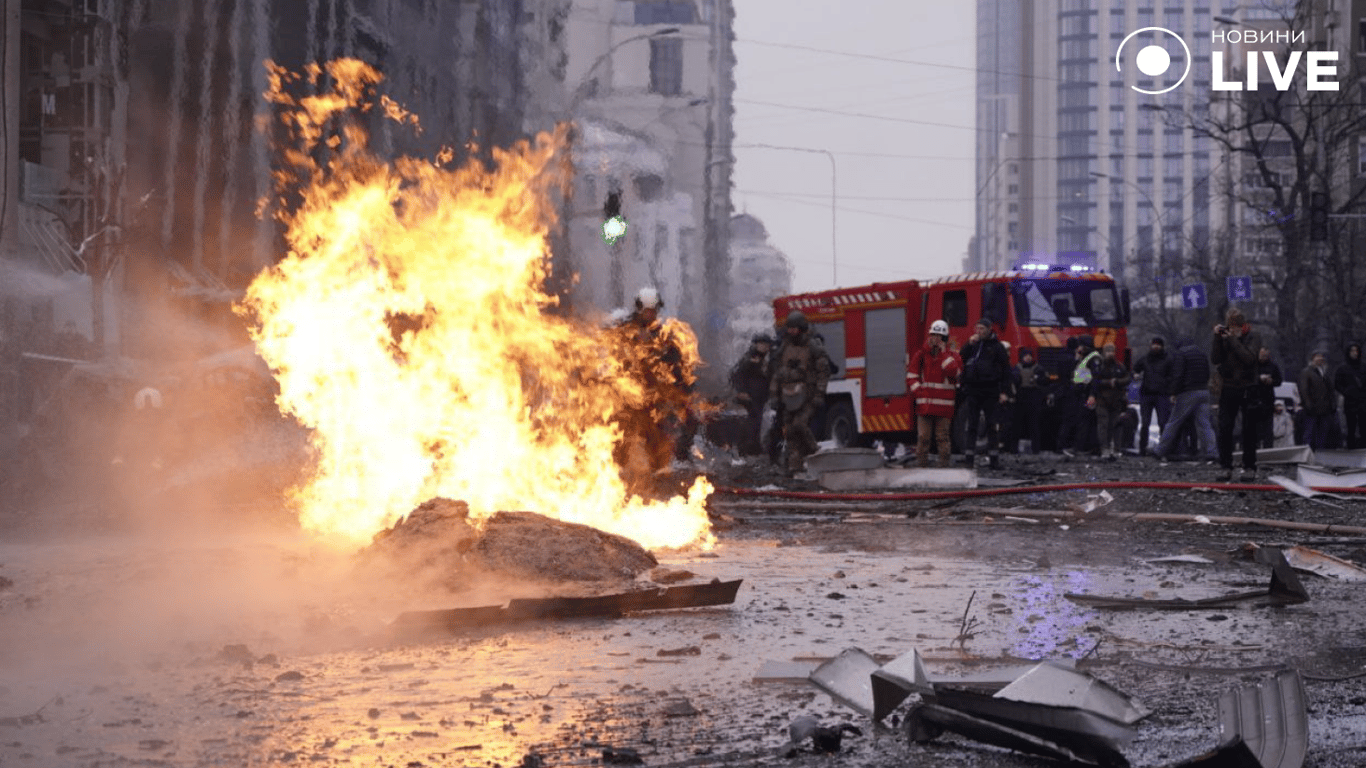 Ракетний удар по Києву: пошкоджені будівлі та наслідки атаки - фото