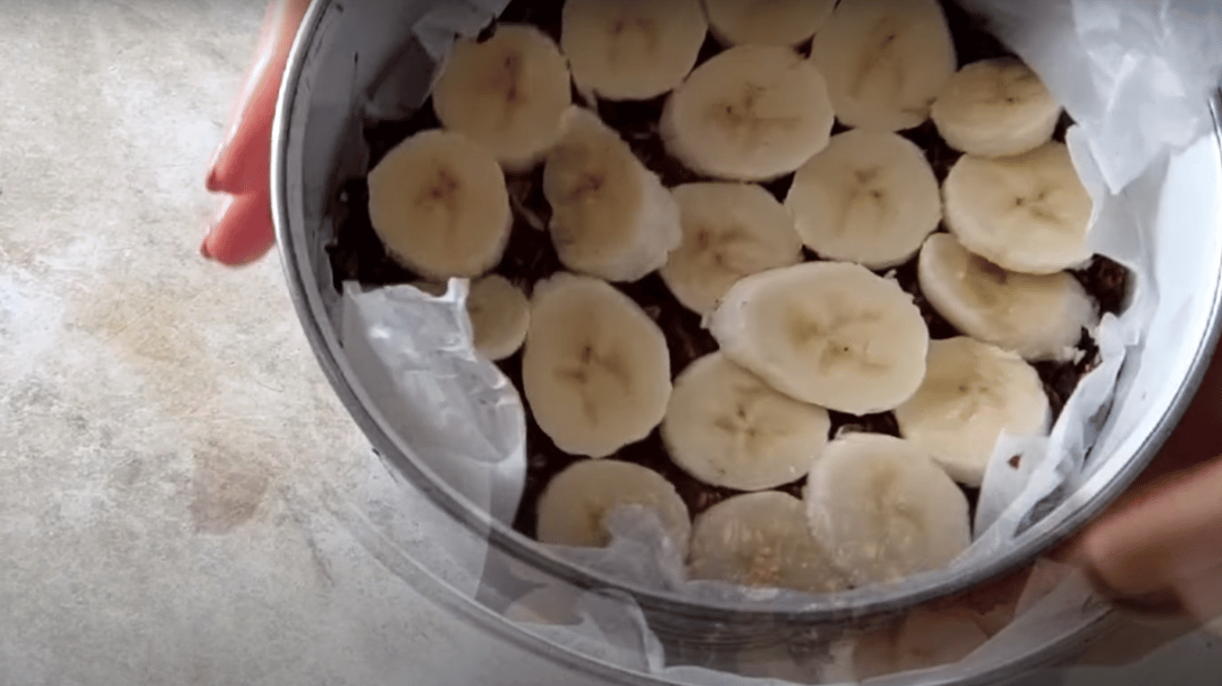 рецепт низькокалорійного десерта з бананами