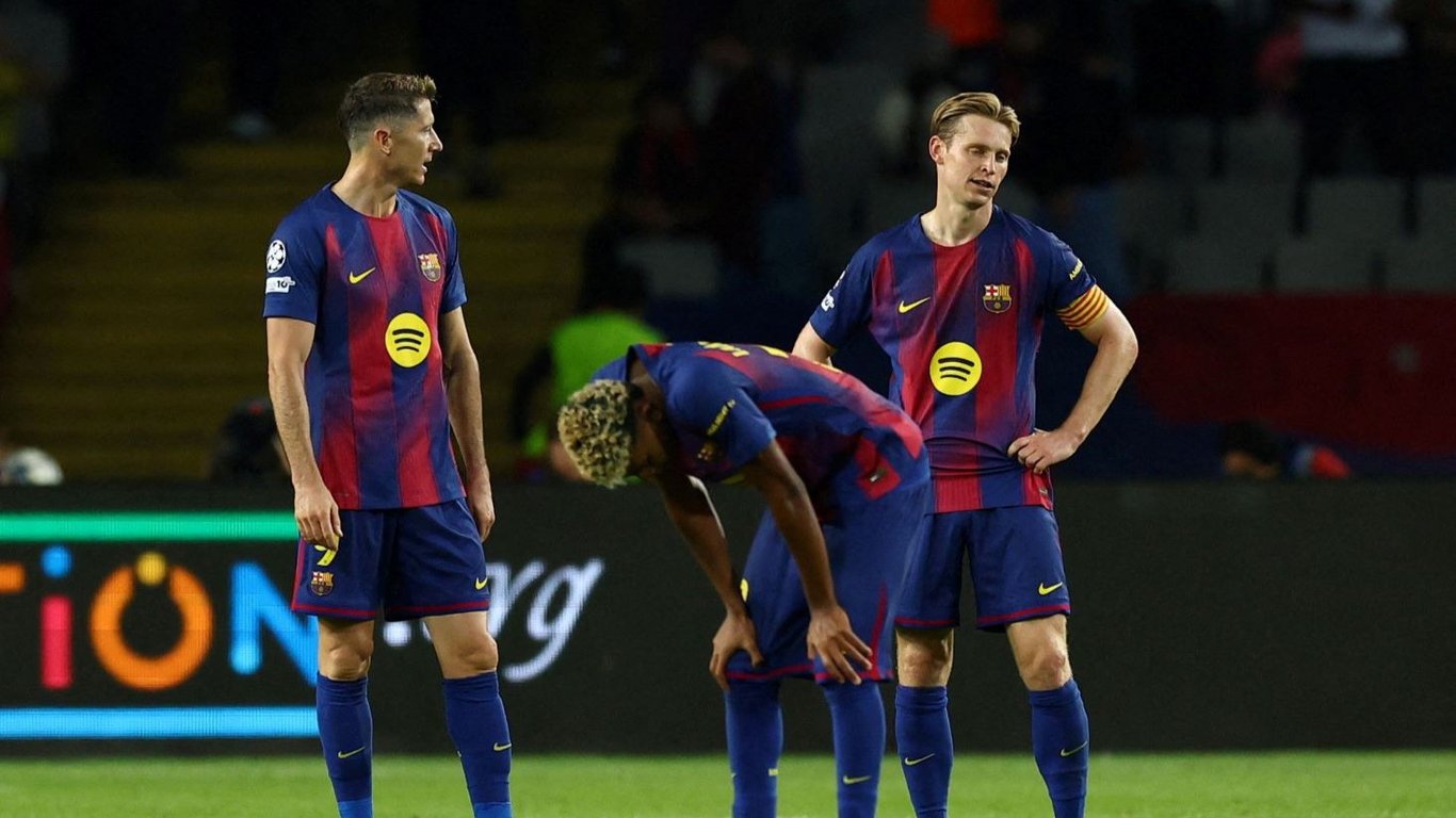 Игроки Барселоны