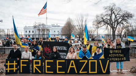 У Вашингтоні пройшла акція Free Azov - 290x166