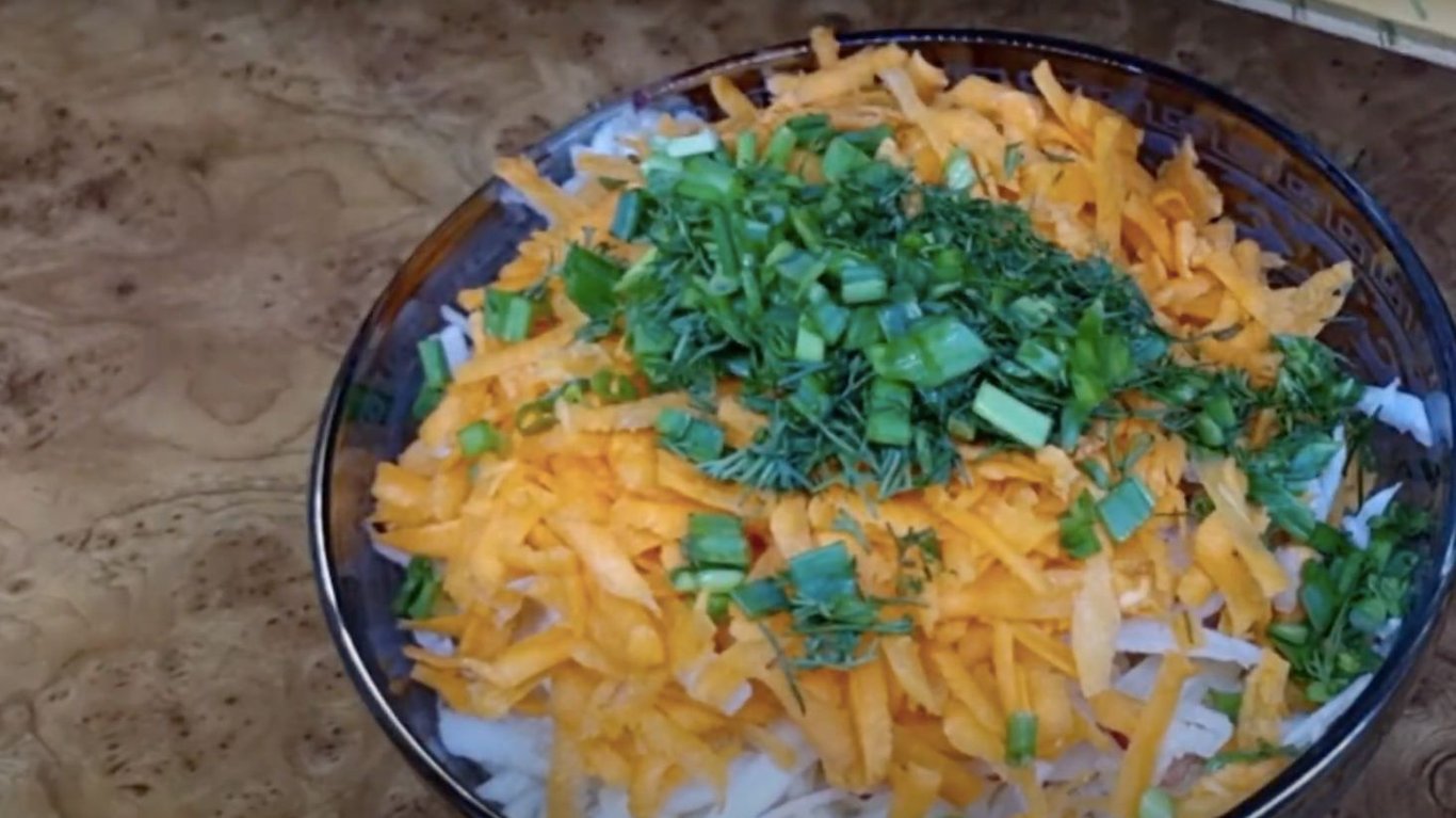 рецепт легкого салата для схуднення 