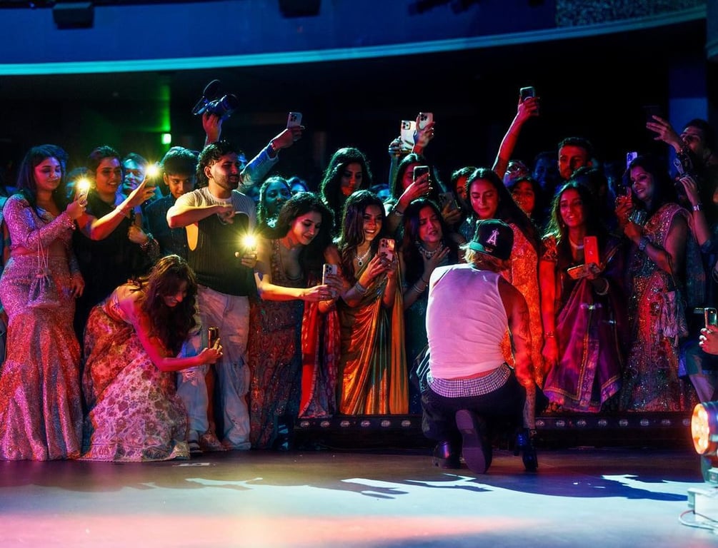 Джастін Бібер на передвесільній вечірці сина найбагатшої людини Індії 