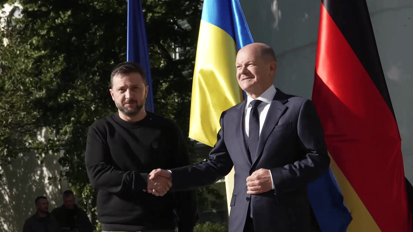 President Zelenskyy met with Chancellor of Germany Olaf Scholz for the third time this fall