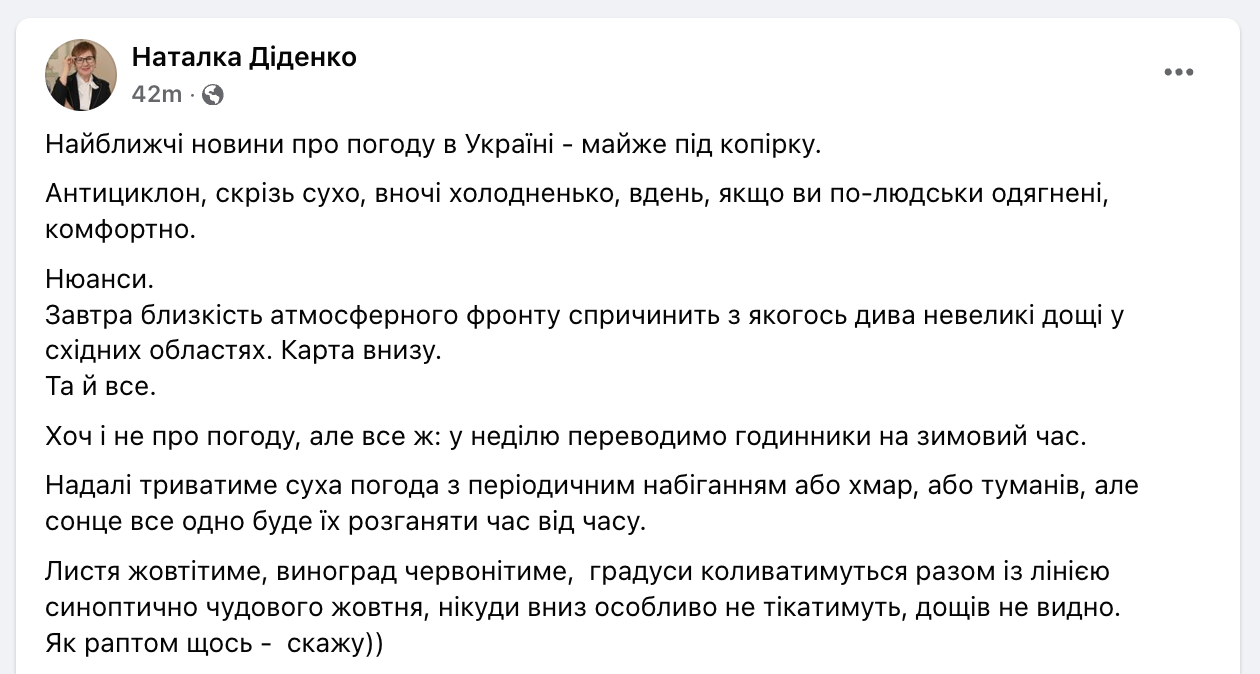 Діденко погода