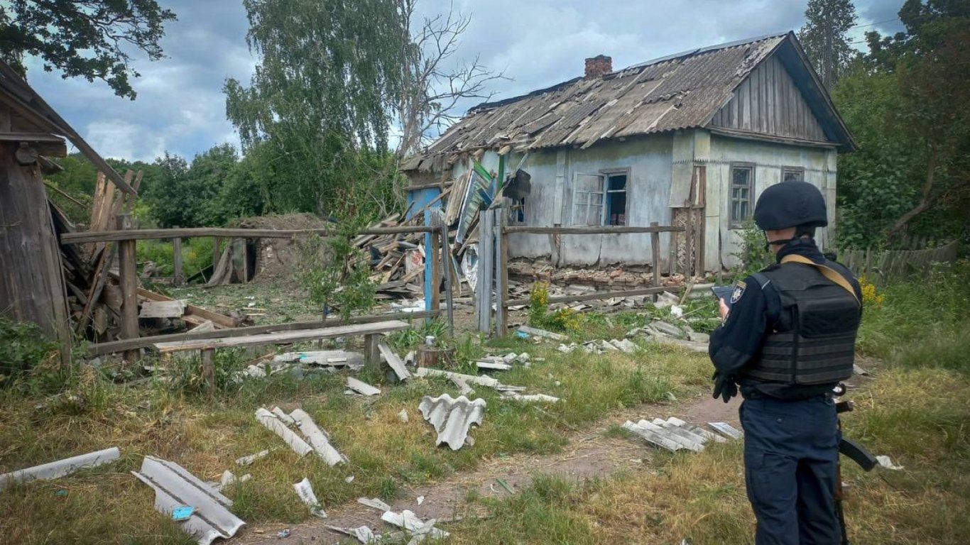 На Сумщині через російські обстріли поранено чотирьох людей
