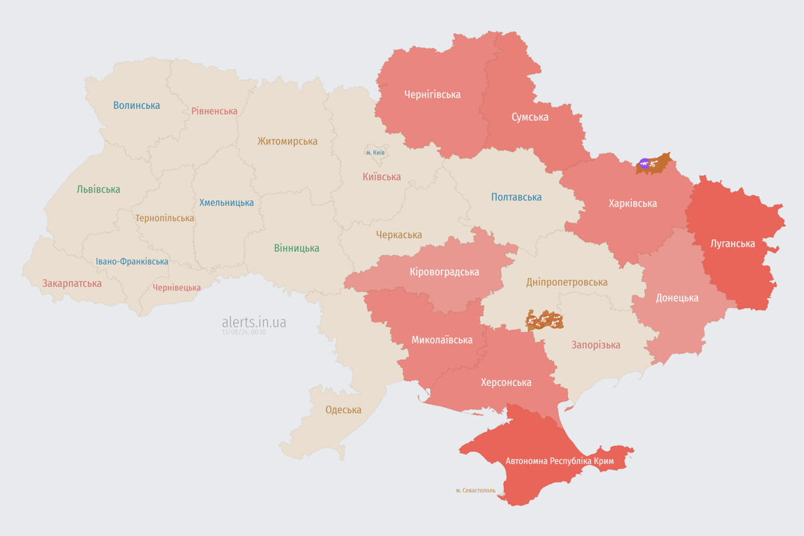 Атака на Бахміч Чернігівської області 13 серпня
