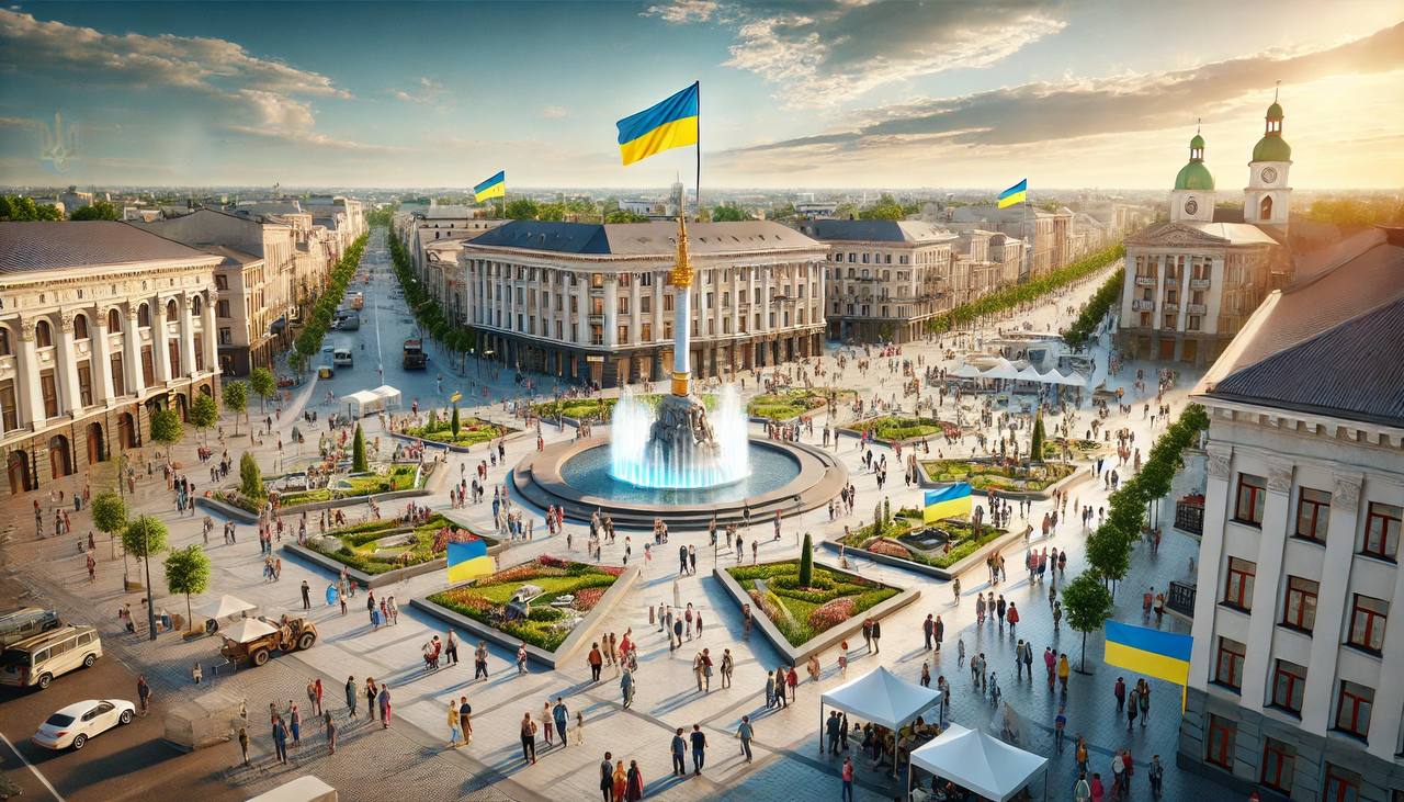 Луганск через 10 лет - ИИ "предугадал" вид города - фото 1