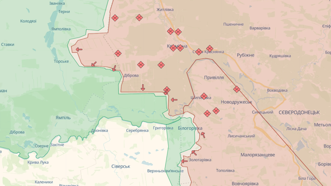 Онлайн-карти бойових дій в Україні на сьогодні, 6 серпня: DeepState, Liveuamap, ISW