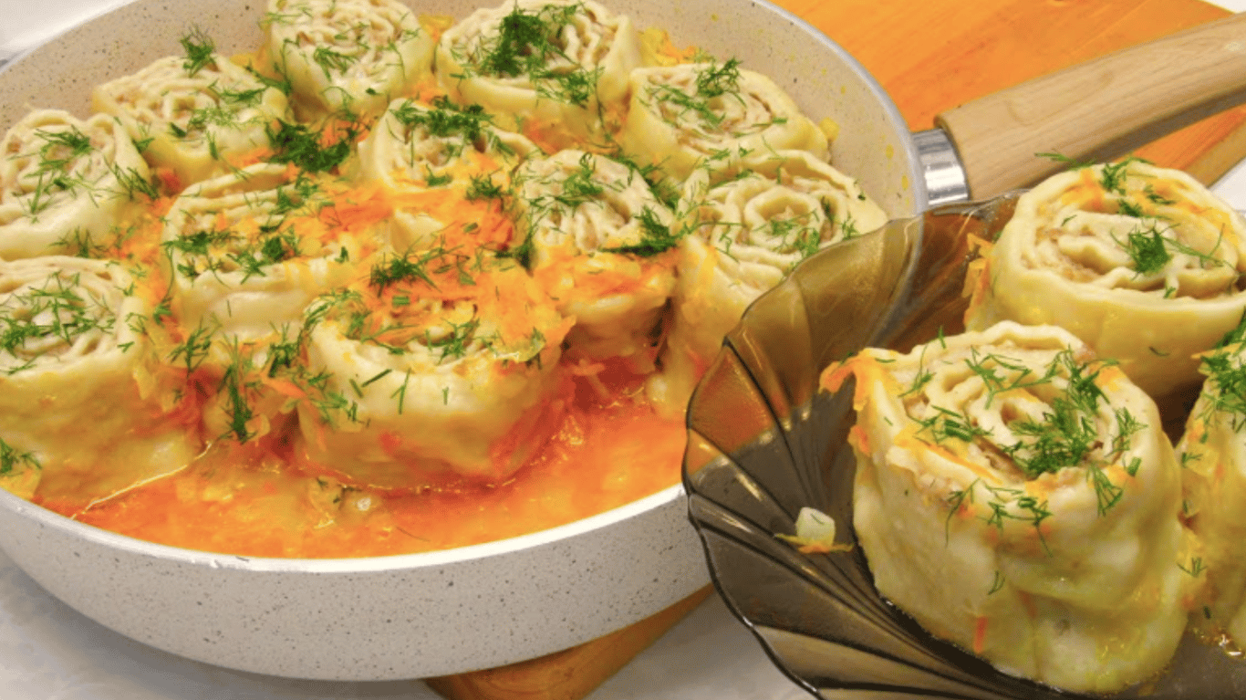 рецепт лінивих пельменів без ліплення, знадобиться 500 г фаршу