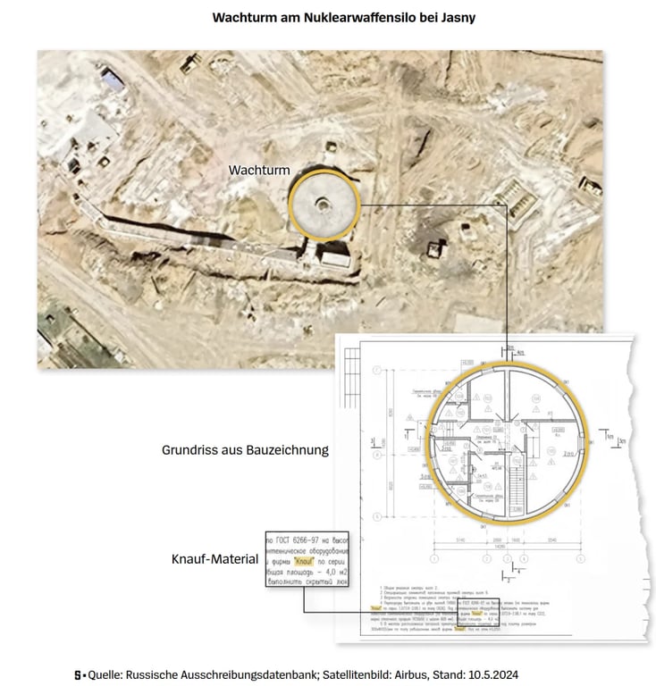 Photo: Satellite images published by Spiegel / Screenshot