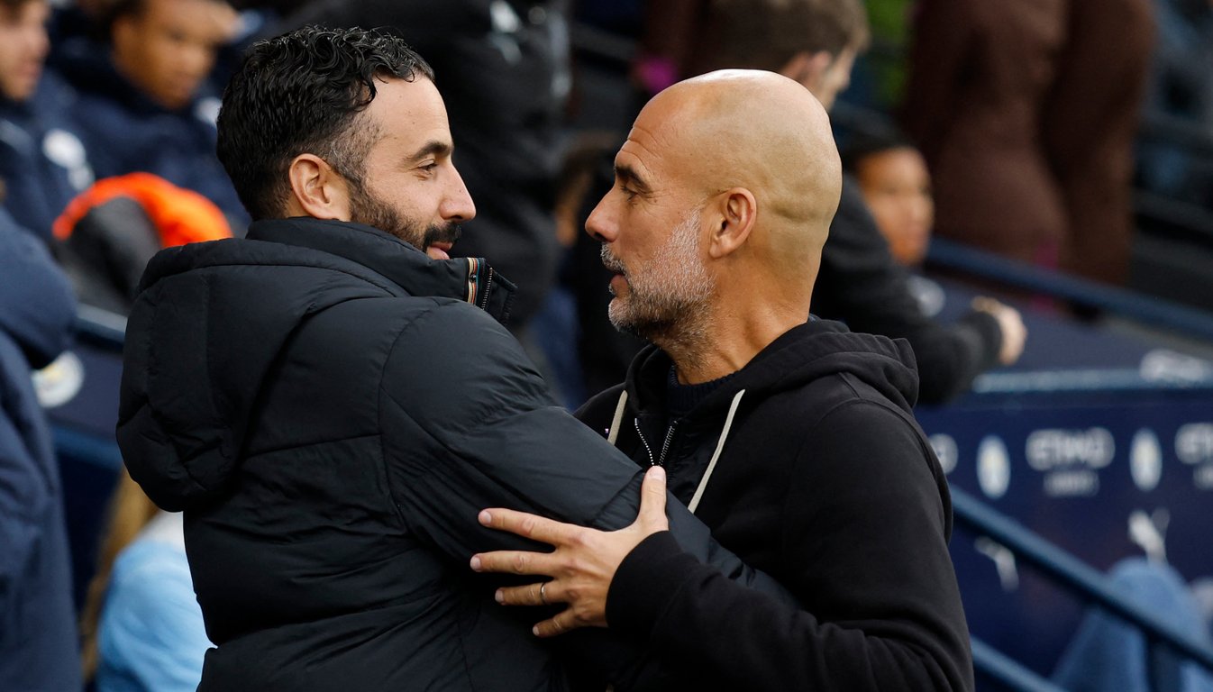 Рубен Аморим и Хосеп Гвардиола