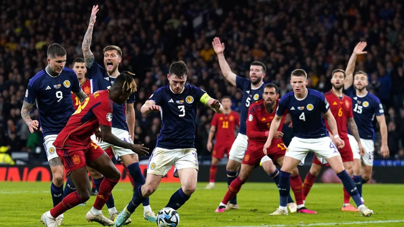 Де ла Фуенте назвав причину поразки Іспанії від збірної Шотландії
