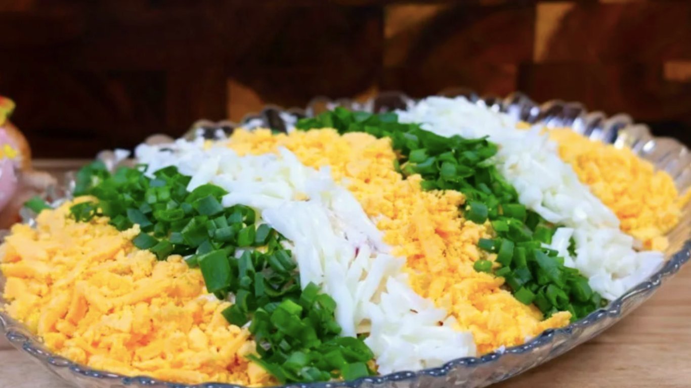 Рецепт салату "Писанка: хіт на Великдень 2026