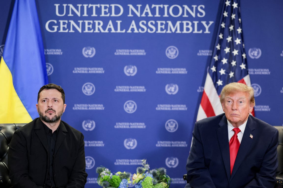 Владимир Зеленский и Дональд Трамп