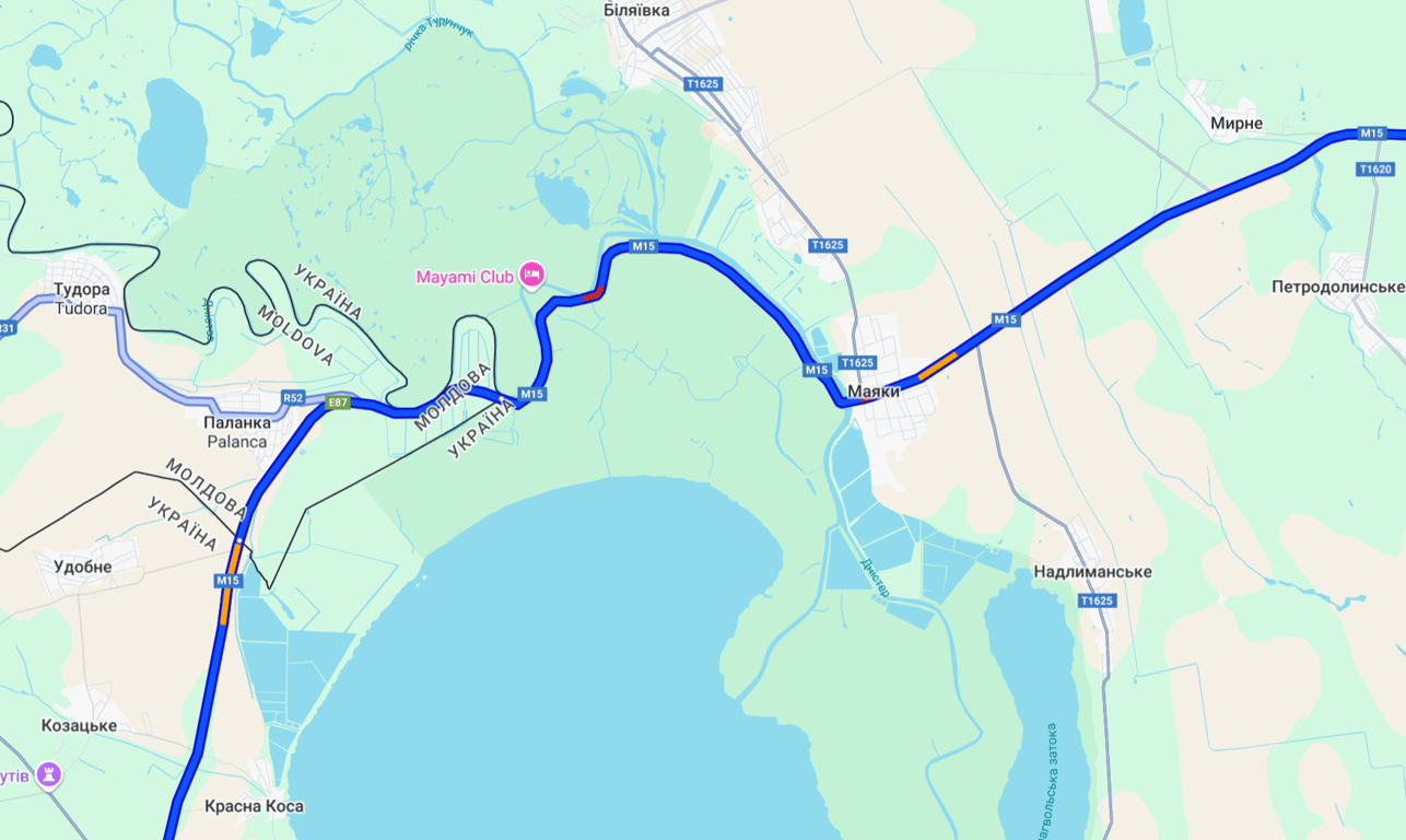 Траса Одеса-Рені — де доведеться затриматися через затори - фото 1