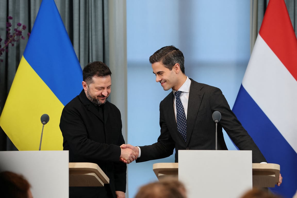 Владимир Зеленский и Роб Еттен