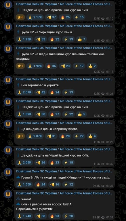 Нічна атака на Київ 25 листопада 2025 року 