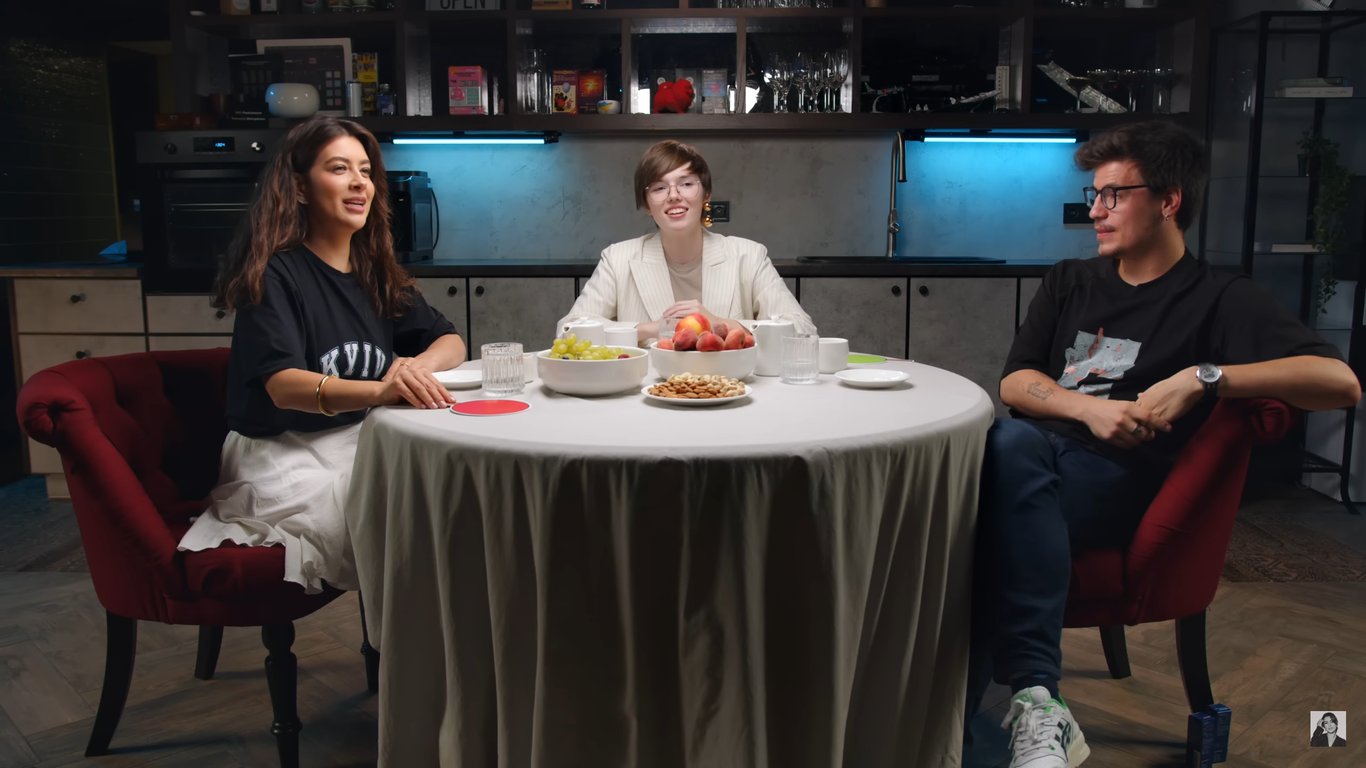 Випуск Раміни про батьків. Фото: скриншот