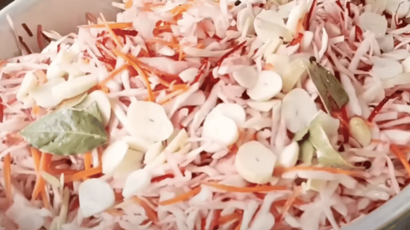 салат на зиму з капустою