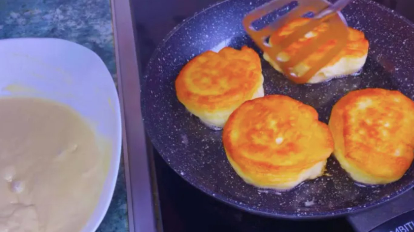 рецепт пишних оладок