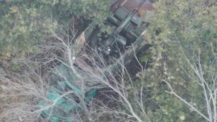 На Куп'янському напрямку дрон-камікадзе знищив раритетну ворожу гармату - 285x160
