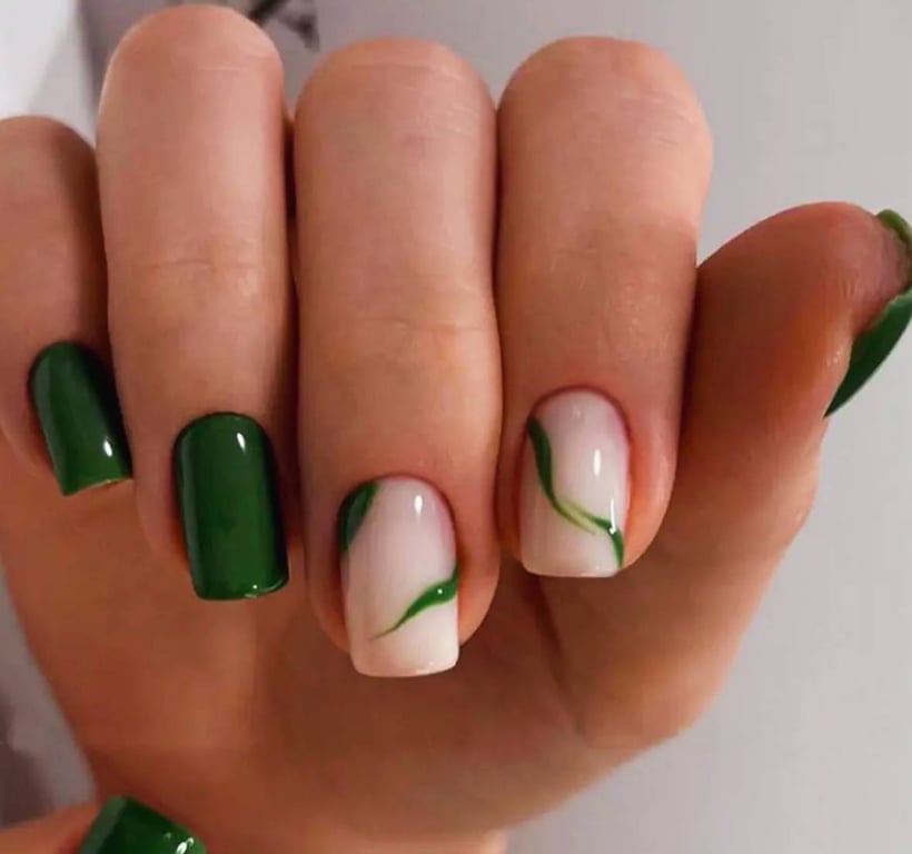 Nail design for libra