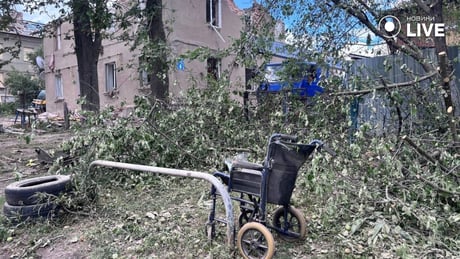 Наслідки удару КАБом по Харкову