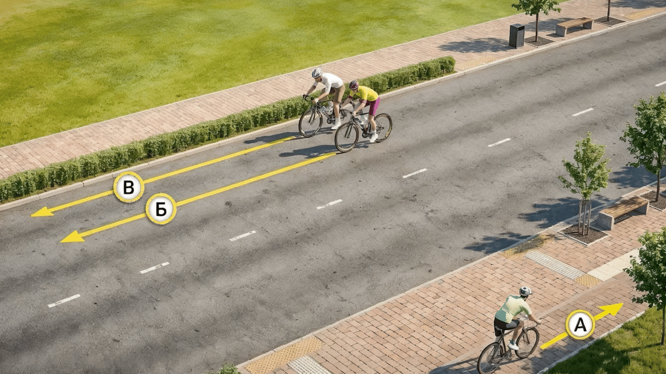 Корисний тест ПДР: хто з велосипедистів порушує правила
