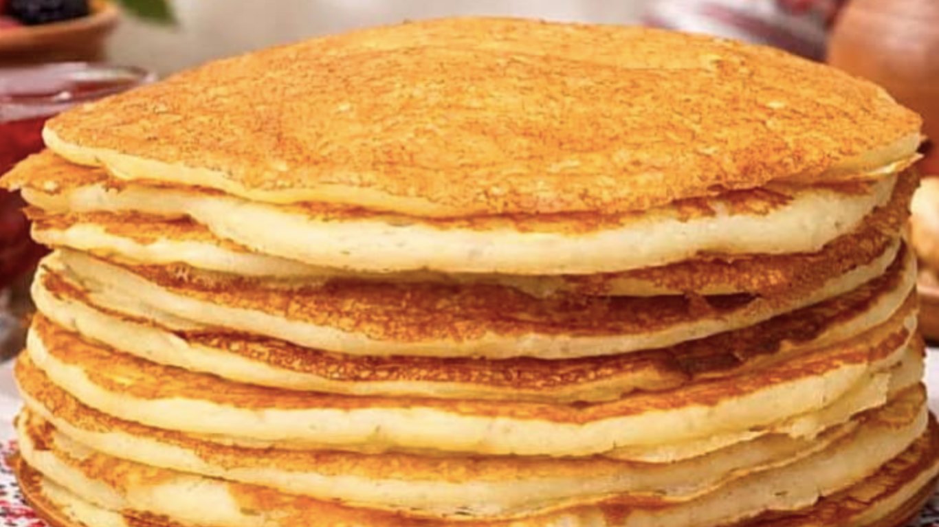 рецет смачних пишних млинців