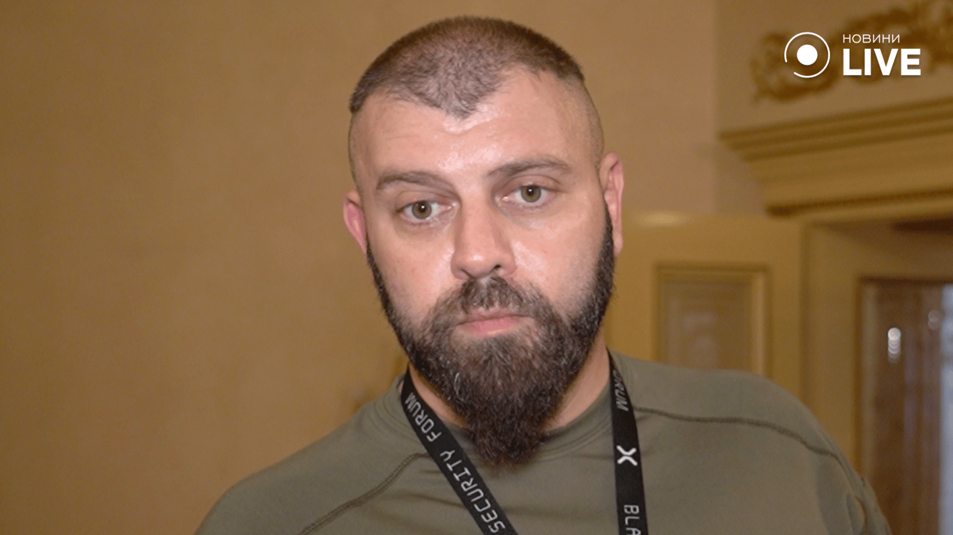 Глава "Грузинского легиона" Мамука Мамуашвили. Фото: Новости.