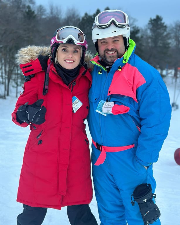 Ірина Федишин з чоловіком