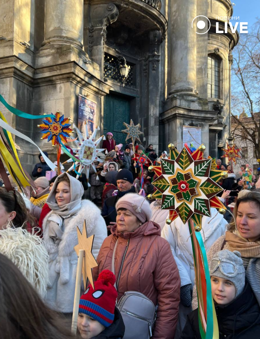 У Львові відбувся фестиваль "Спалах різдвяної звізди"