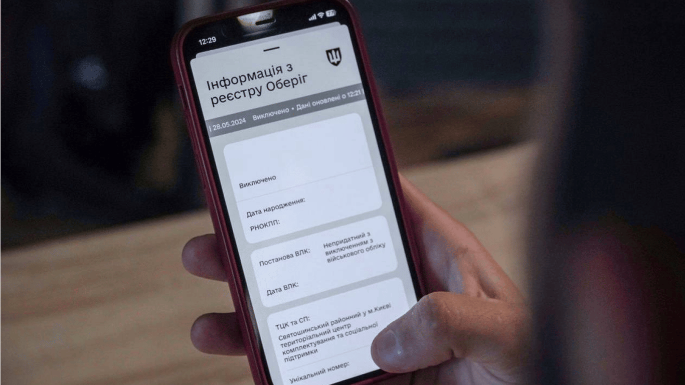 Украинцев предупредили о технических работах в реестре "Оберег"