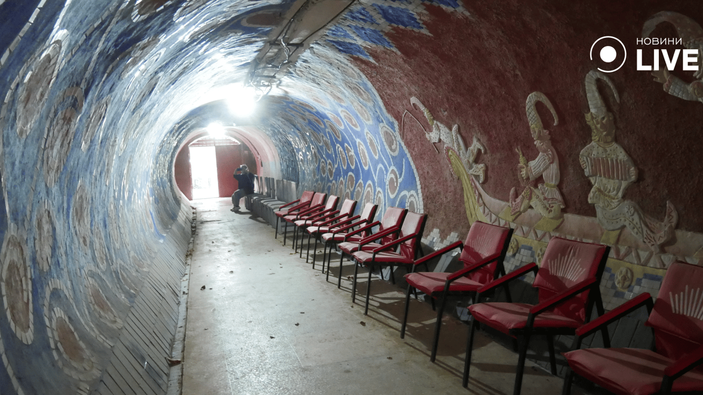 Місця для сидіння в укритті. Фото: Новини.LIVE