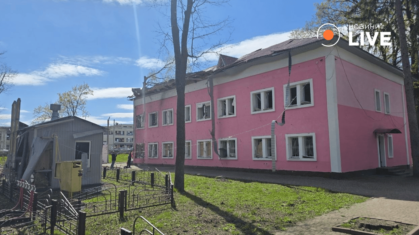 Російський удар по Харкову 25 квітня