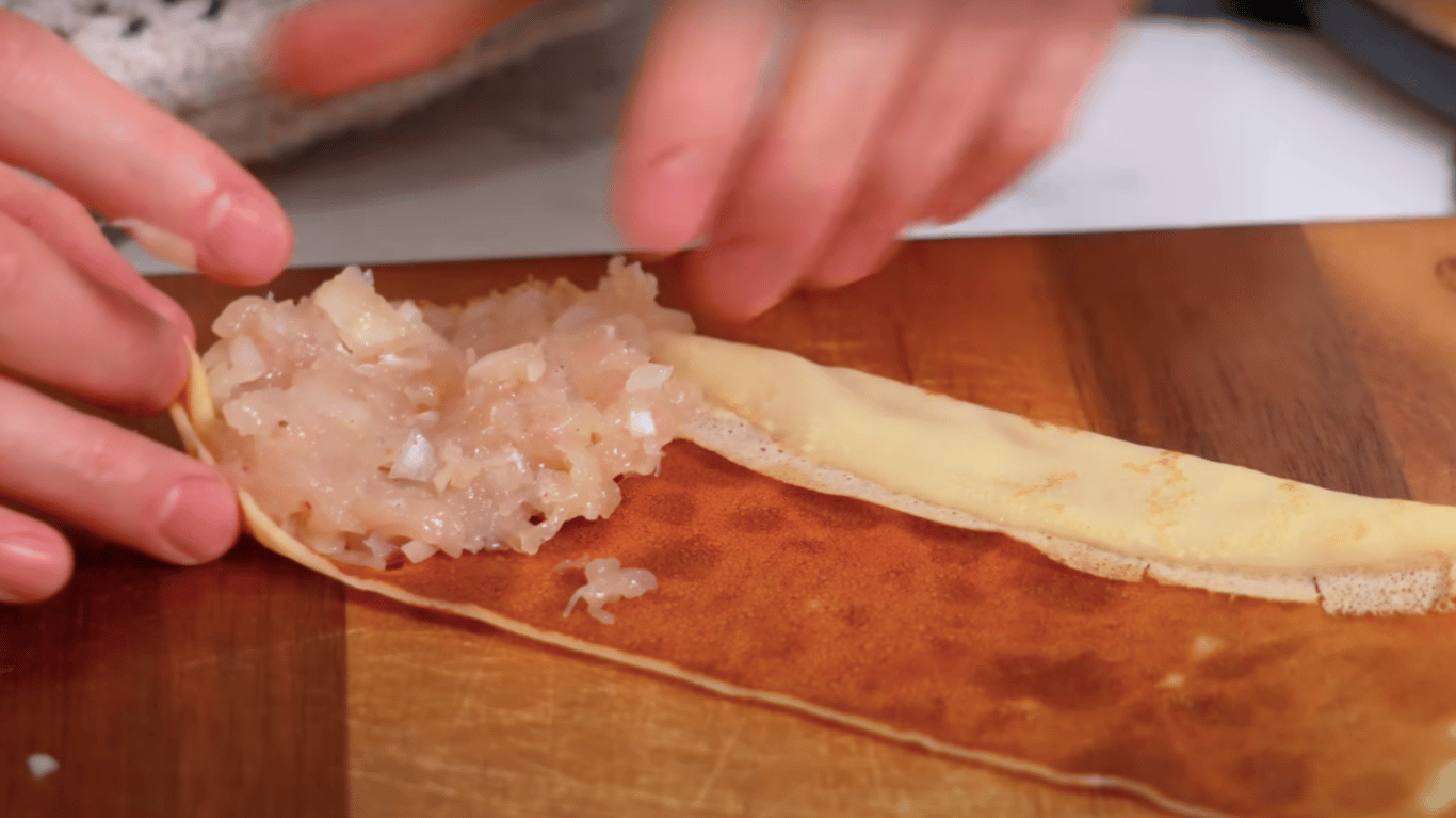 млинці з начинкою